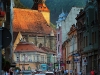 Brașov am Abend